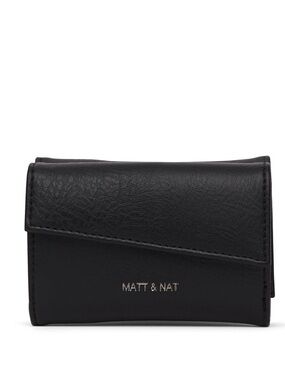 Matt & Nat Tani Small  Vegan Wallet Black